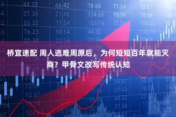 桥宜速配 周人逃难周原后，为何短短百年就能灭商？甲骨文改写传统认知